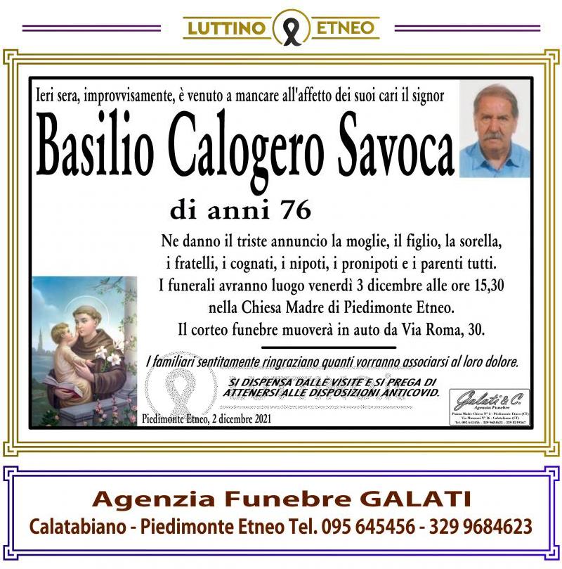 Basilio Calogero  Savoca 